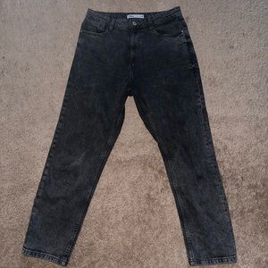 Zara black jeans, size 8